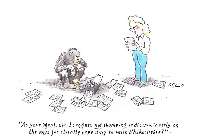 Cartoon image, links to full cartoon page