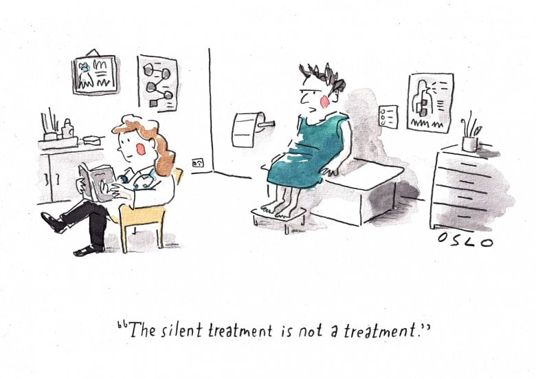 Cartoon image, links to full cartoon page