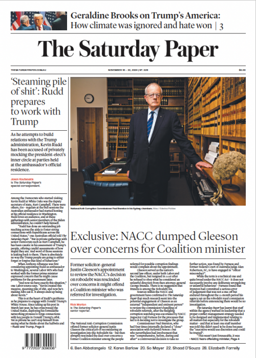 Read edition November 16 – 22, 2024 